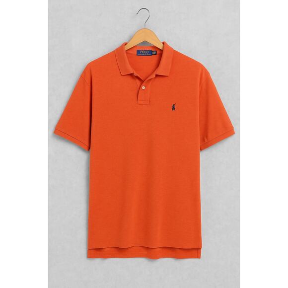 Polo Ralph Lauren Other - Polo Ralph Lauren Men’s XXL Orange Heather Polo Shirt Classic Fit Pony Logo